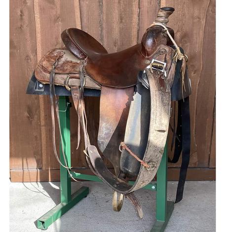 G Bar B 15.5" Custom Ranch Used Saddle